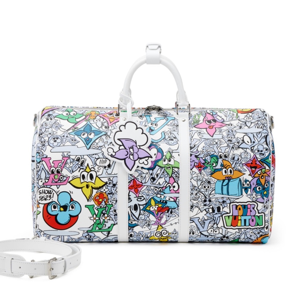 RARE Louis Vuitton Graffiti Keepall 50 - Picture 3 of 6